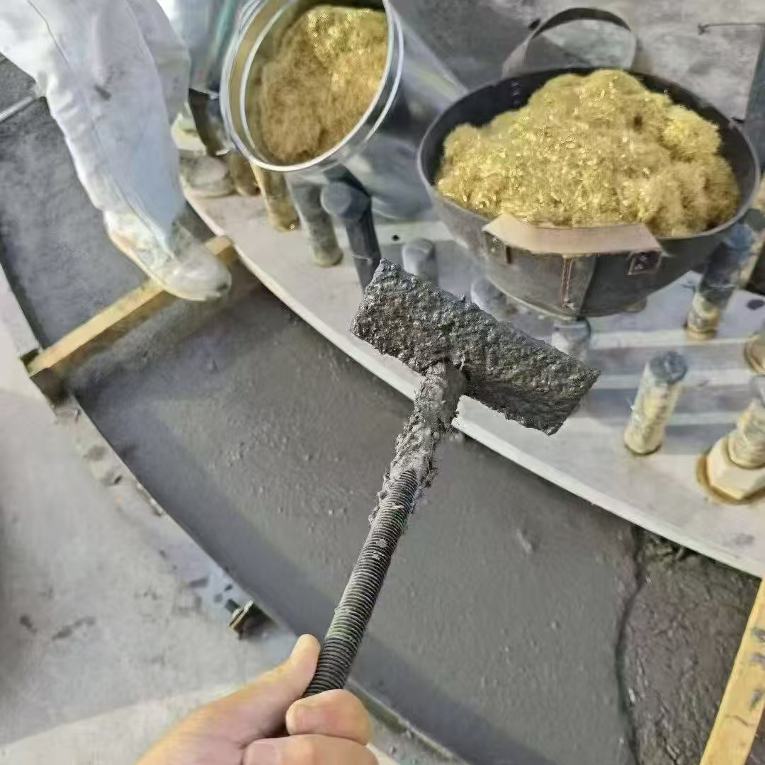 山海关C120钢纤维高强无收灌浆料 轧机压缩机汽轮机发电机锻压设备底座灌浆材料